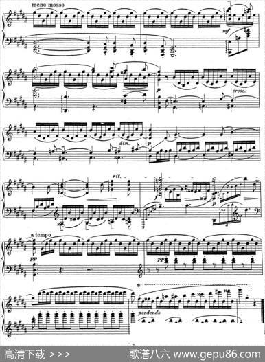 拉赫玛尼诺夫钢琴前奏曲23升G小调Op.32No.12|拉赫玛尼诺夫