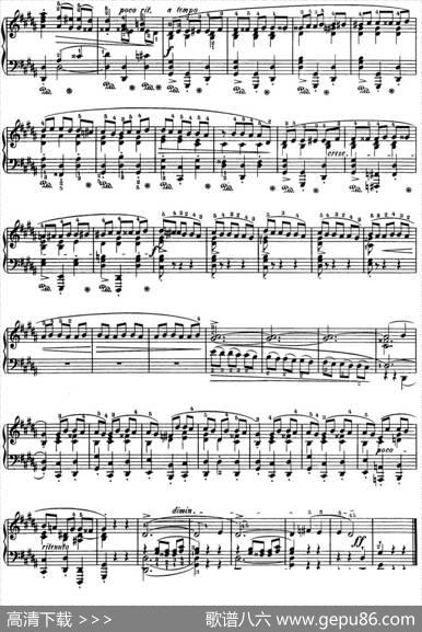 肖邦24首钢琴前奏曲Op.28No.12升G小调|肖邦