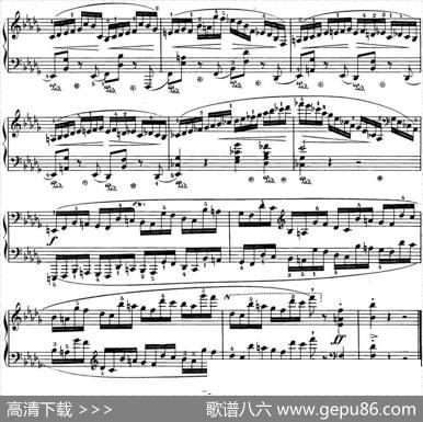 肖邦24首钢琴前奏曲Op.28No.16降B小调|肖邦
