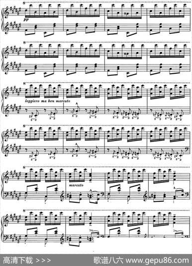 李斯特匈牙利狂想曲HungarianRhapsodiesS.244No.2|李斯特