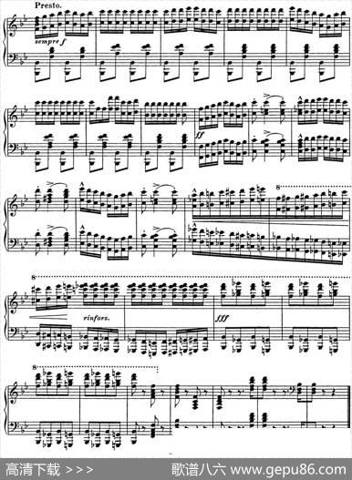 李斯特匈牙利狂想曲HungarianRhapsodiesS.244No.6|李斯特