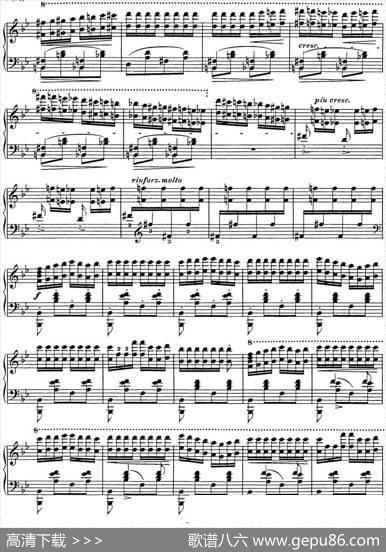 李斯特匈牙利狂想曲HungarianRhapsodiesS.244No.6|李斯特