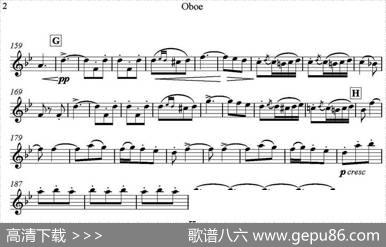 Brindisi(Traviata)饮酒歌（管弦乐）（双簧管分谱）