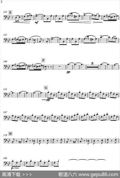 Brindisi(Traviata)饮酒歌（管弦乐）（大管分谱）