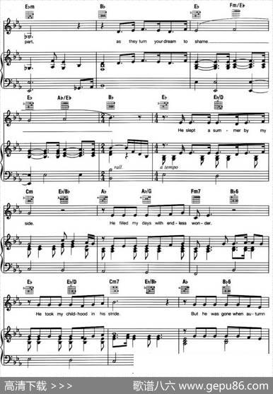 IDreamedaDream（音乐剧《悲惨世界》（LesMiserables）选曲、正谱）