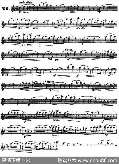 二十首练习曲作品131号（NO.6）|Garibold（加里波第）