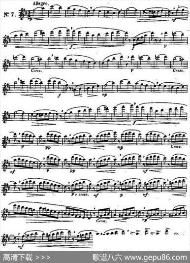 二十首练习曲作品131号（NO.7）|Garibold（加里波第）
