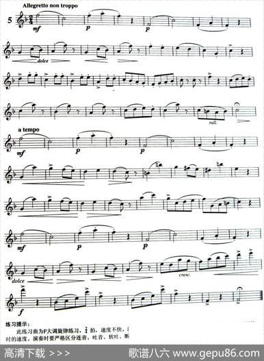 三十首小练习曲作品120号（NO.5）|Garibold（加里波第）