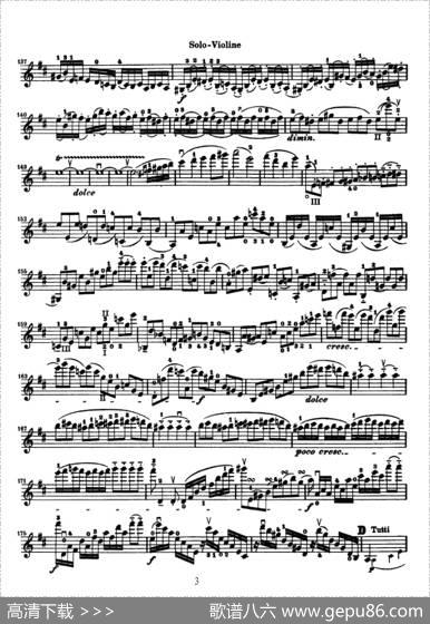 KonzertfurVioline（贝多芬小提琴协奏曲）