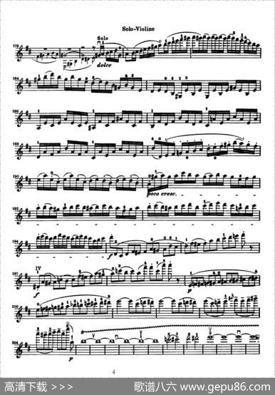 KonzertfurVioline（贝多芬小提琴协奏曲）