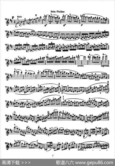KonzertfurVioline（贝多芬小提琴协奏曲）