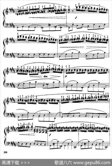 手风琴练习曲（肖邦作品25之6）|肖邦曲、刘明亮改编