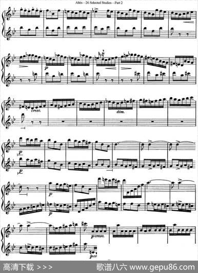 阿尔泰斯26首精选长笛练习曲（NO.22）|Altes（阿尔泰斯）