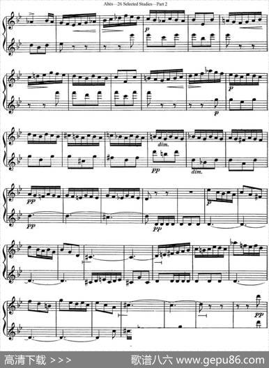 阿尔泰斯26首精选长笛练习曲（NO.22）|Altes（阿尔泰斯）