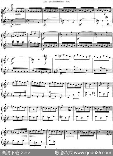 阿尔泰斯26首精选长笛练习曲（NO.22）|Altes（阿尔泰斯）