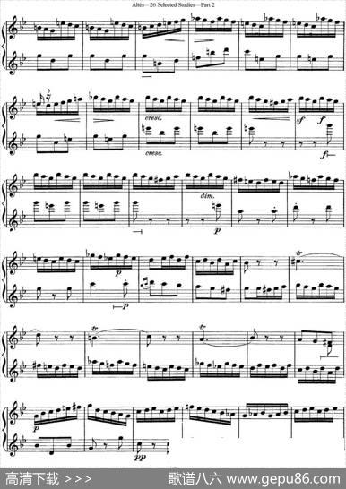 阿尔泰斯26首精选长笛练习曲（NO.22）|Altes（阿尔泰斯）