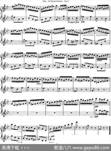 阿尔泰斯26首精选长笛练习曲（NO.22）|Altes（阿尔泰斯）