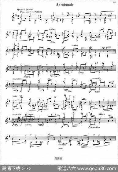 SONATENo4（伊萨伊小提琴奏鸣曲）