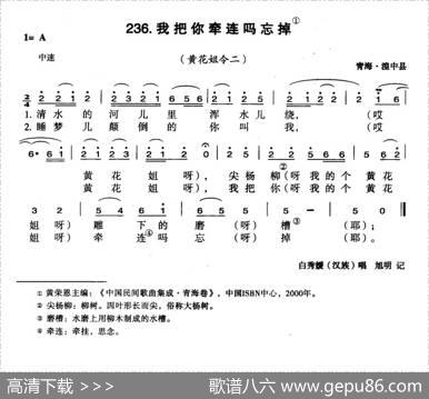 我把你牵连吗忘掉