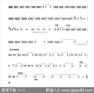 快乐的驭手（板胡曲集第四级）