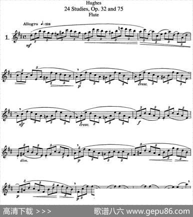 胡埃斯24首练习曲Op.32（NO.1）|Hughes(胡埃斯)