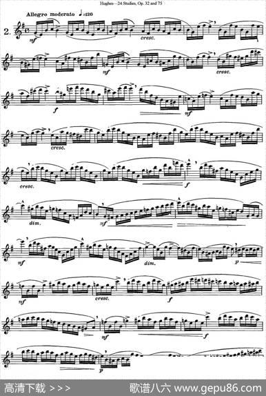 胡埃斯24首练习曲Op.32（NO.2-NO.3）|Hughes(胡埃斯)