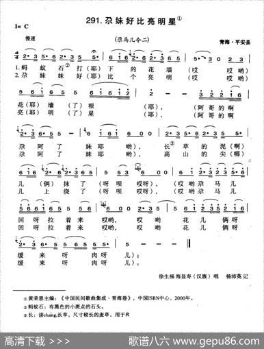 尕妹好比亮明星