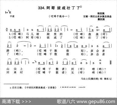 阿哥拔成壮丁了