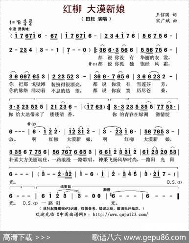 红柳大漠新娘 - 王信国|宋广斌