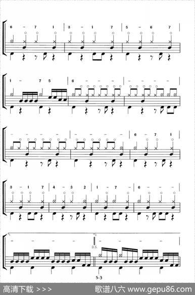 Sheismysin（鼓谱）
