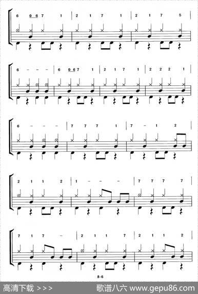 开场曲（鼓谱）