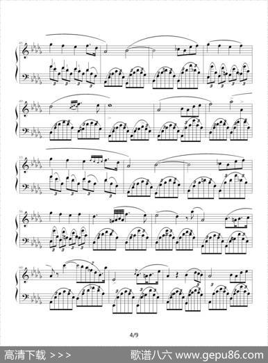 FantasieImpromptu|肖邦（chopin）曲、飘摇的云制谱