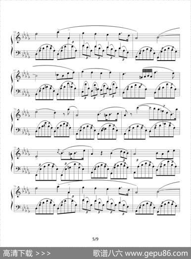FantasieImpromptu|肖邦（chopin）曲、飘摇的云制谱