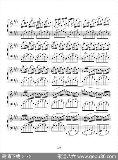 FantasieImpromptu|肖邦（chopin）曲、飘摇的云制谱