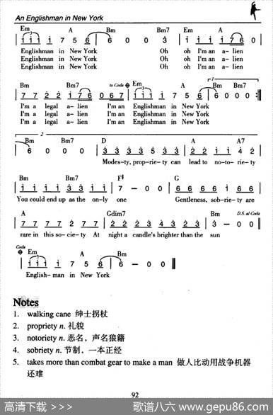AnEnglishmaninNewYork（一个英国人在纽约）