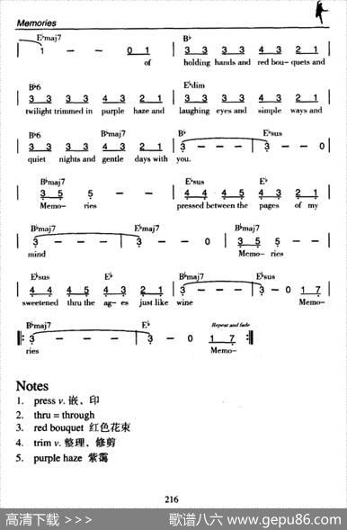 Memories（记忆）