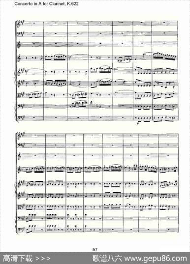 ConcertoinAforClarinet,K.622（A调单簧管协奏曲,K.62）