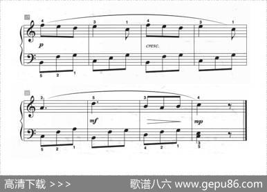 C大调圆舞曲（儿童古典钢琴小品）|狄亚贝里