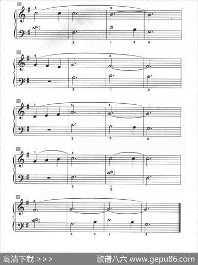 第五号交响曲（儿童古典钢琴小品）|柴可夫斯基