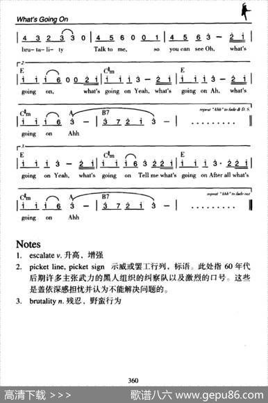 What'sGoingOn（发生了什么）