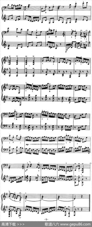 戏秋千（三弦、五线谱）|杨乃林、谈龙建编曲