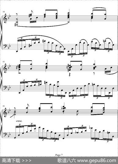 G小调前奏曲.