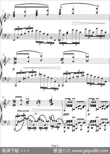 G小调前奏曲.