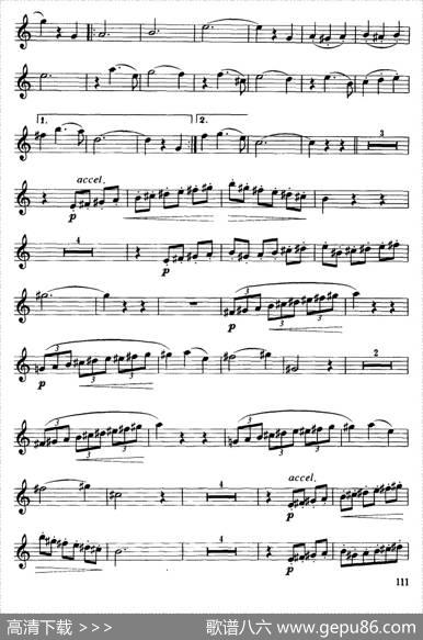 音乐会圆舞曲（小号）|[俄]阿连斯基