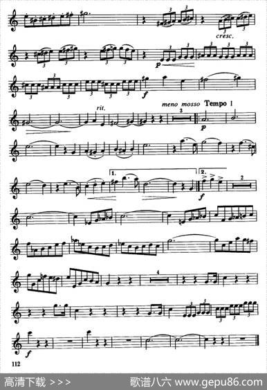 音乐会圆舞曲（小号）|[俄]阿连斯基