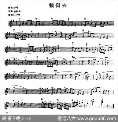 栽树去