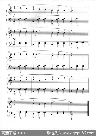 喜爱的圆舞曲（儿童古典钢琴小品）|彼德曼