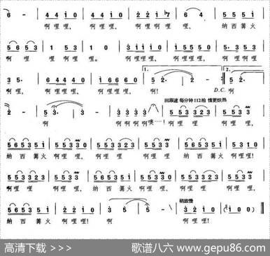 纳西篝火啊哩哩（4个版本） - 高峻|龙飞
