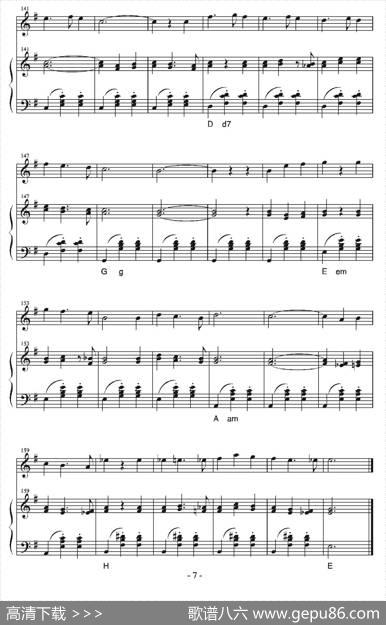 YannTiersen-LaValseDesVieuxOs（钢琴伴奏谱）