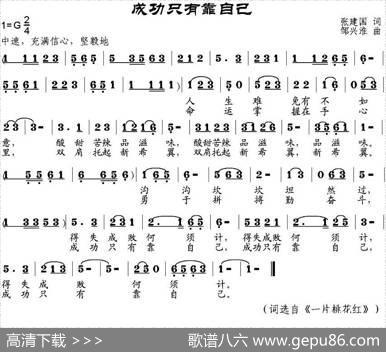 成功只有靠自己 - 张建国|邹兴淮